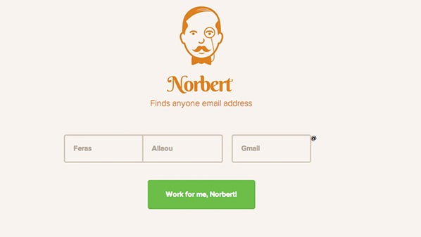 Find email contacts with Voilanorbert, one of the cheapest services.